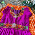 Kid's Viscose Tissue Silk Lehengas