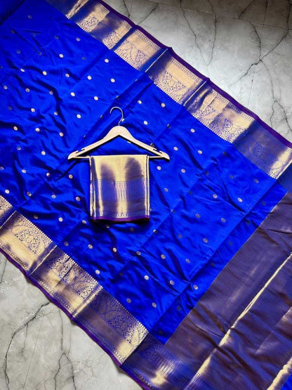 Banarasi Semi Katan Silk Sarees