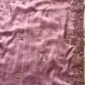 Fancy nylon tissue crepe sarees by Arhas Couture