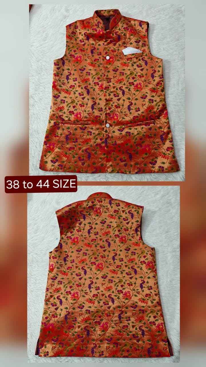 Fancy Paithani jacket – colour 3 – Arhas Couture
