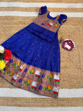 Kids Meena fancy zari lehenga – 6 colours – 1 to 15 years – Arhas Couture