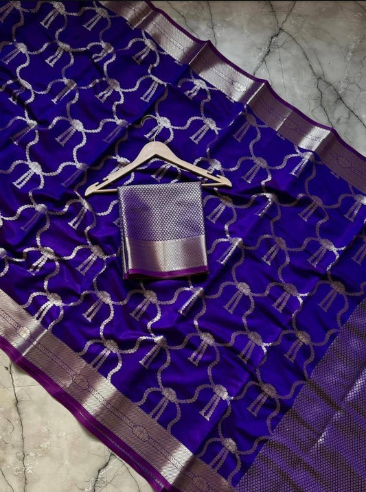 Banarasi Semi Katan Saree