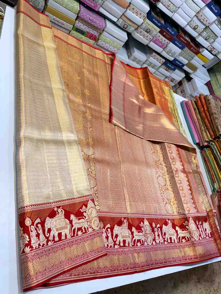 Handloom Kanjeevaram Silk Sarees