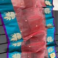 Fancy tissue silk saree – colour 8 – Arhas Couture