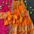 Fancy Viscose tissue lehenga – colour 1 – Arhas Couture