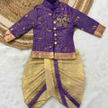 Semi Kanchi family outfits by Arhas Couture