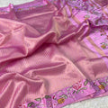 Fancy tissue silk saree – colour 8 – Arhas Couture