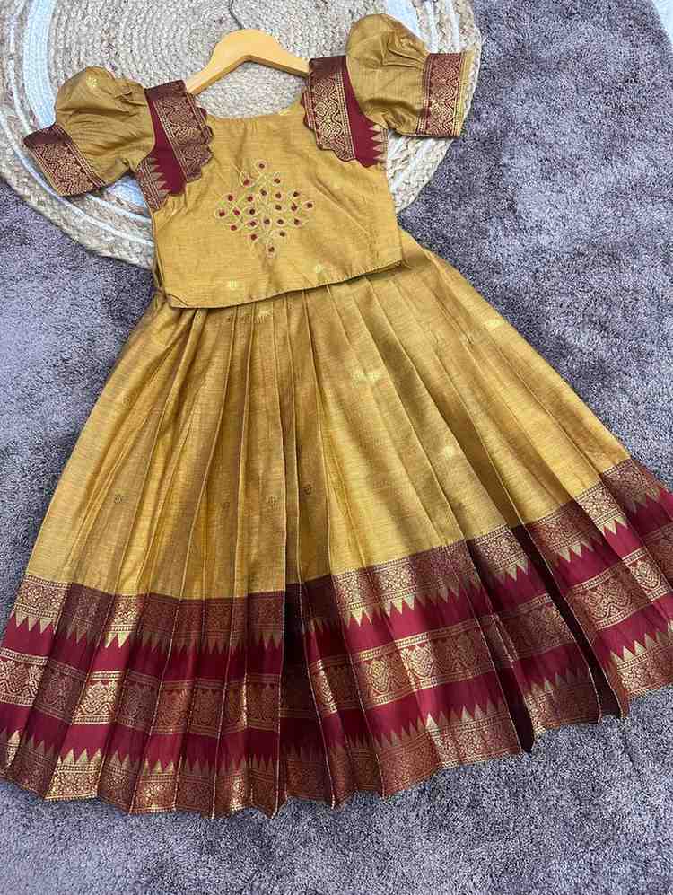 Kid's Cotton Silk Lehengas