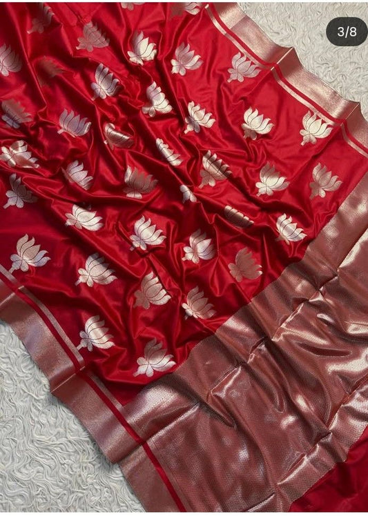 Banarasi Mashru Silk Saree