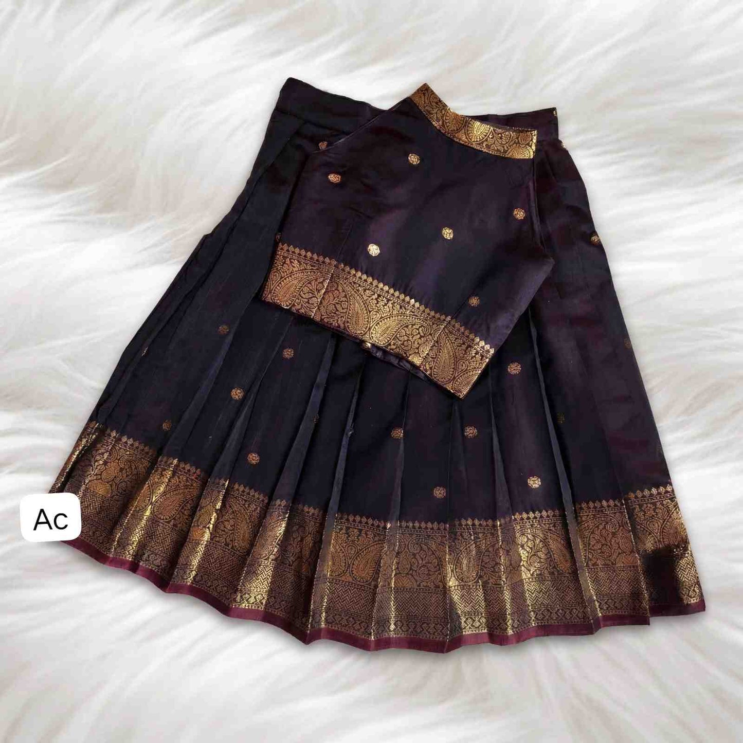AC's semi silk family outfit – colour 3 – Arhas Couture