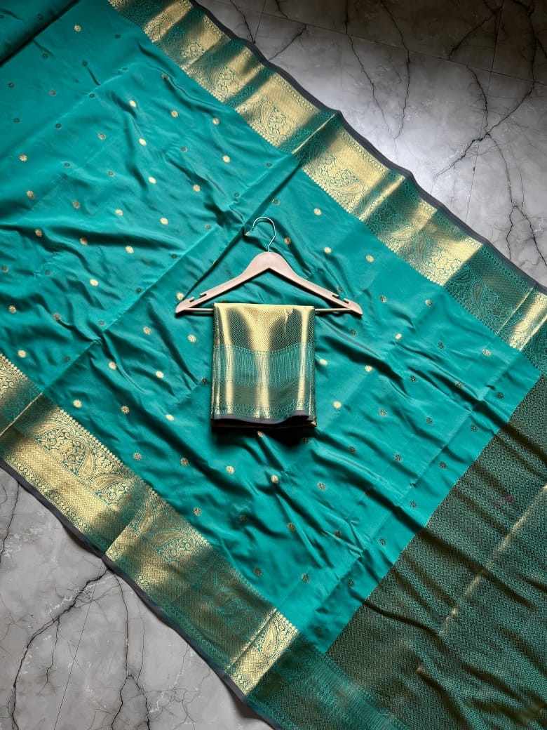 Banarasi Semi Katan Silk Sarees