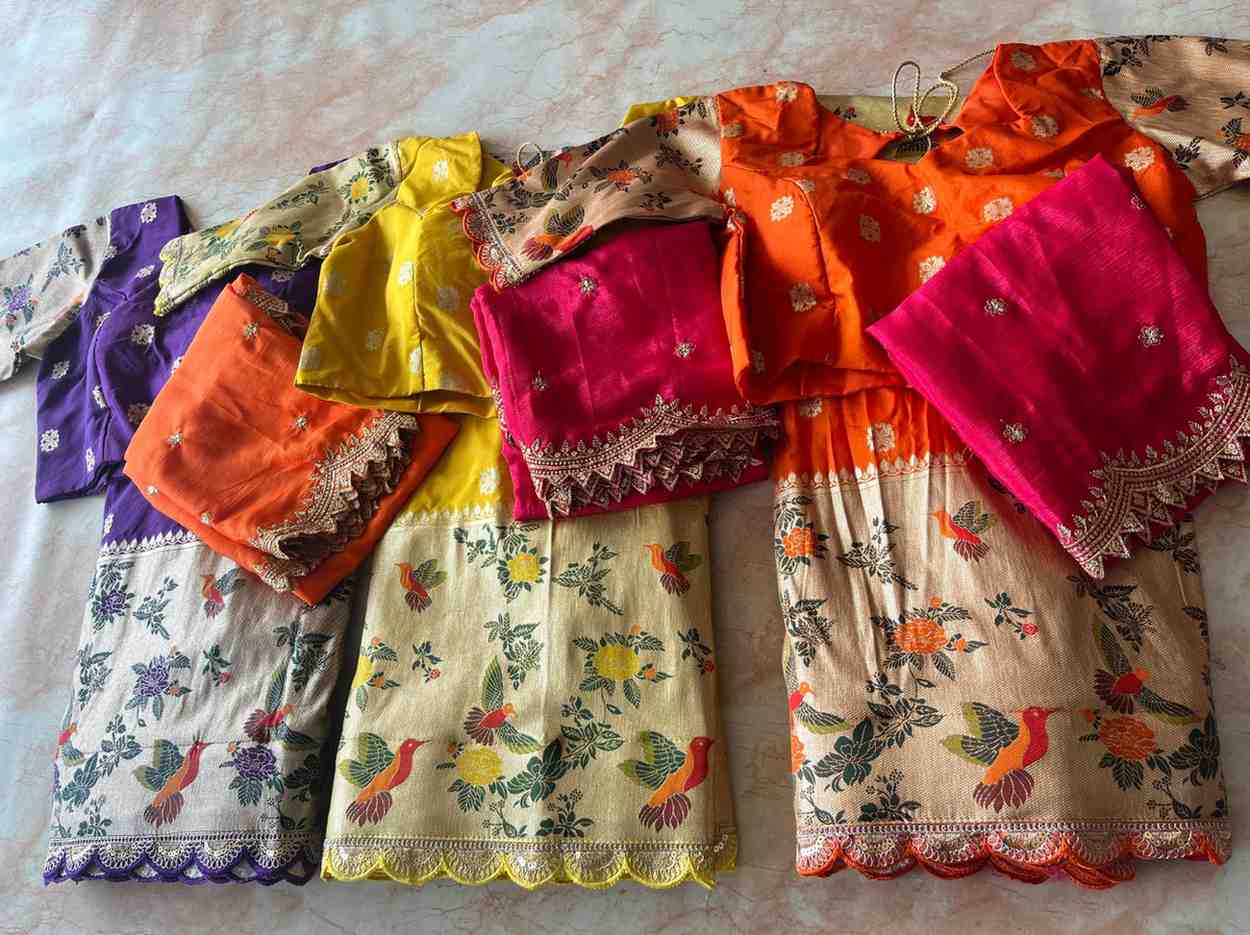 Soft Crepe Silk Lehengas