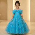 Kids net gown with butties – 6 months to 15 years – Arhas Couture