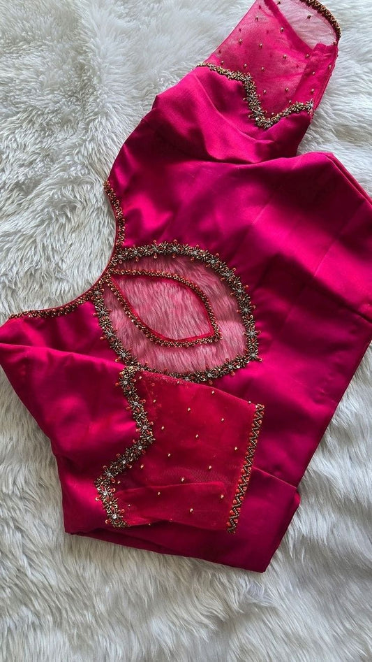 Arha's Maggam Work Blouse