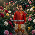Semi Kanchi tissue family outfit – colour 4 – Arhas Couture