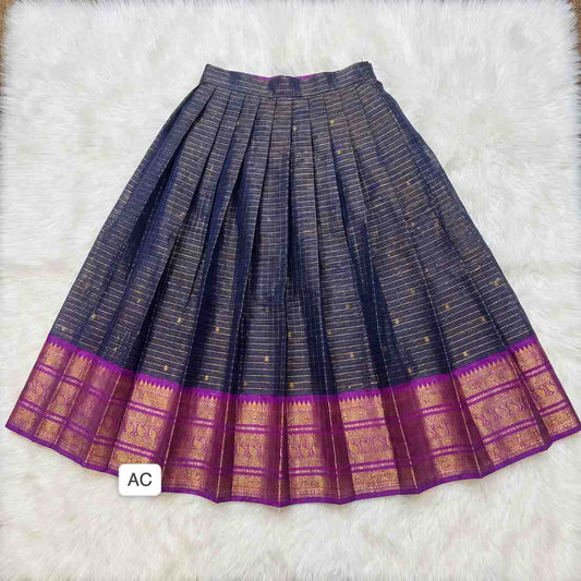 Semi Gadwal Silk Lehenga
