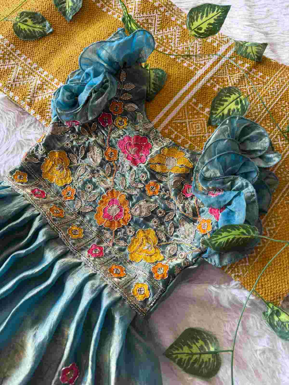 Kid's Space Silk Gowns