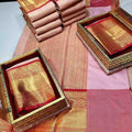 Kid's Semi Banarasi Silk Family Combo