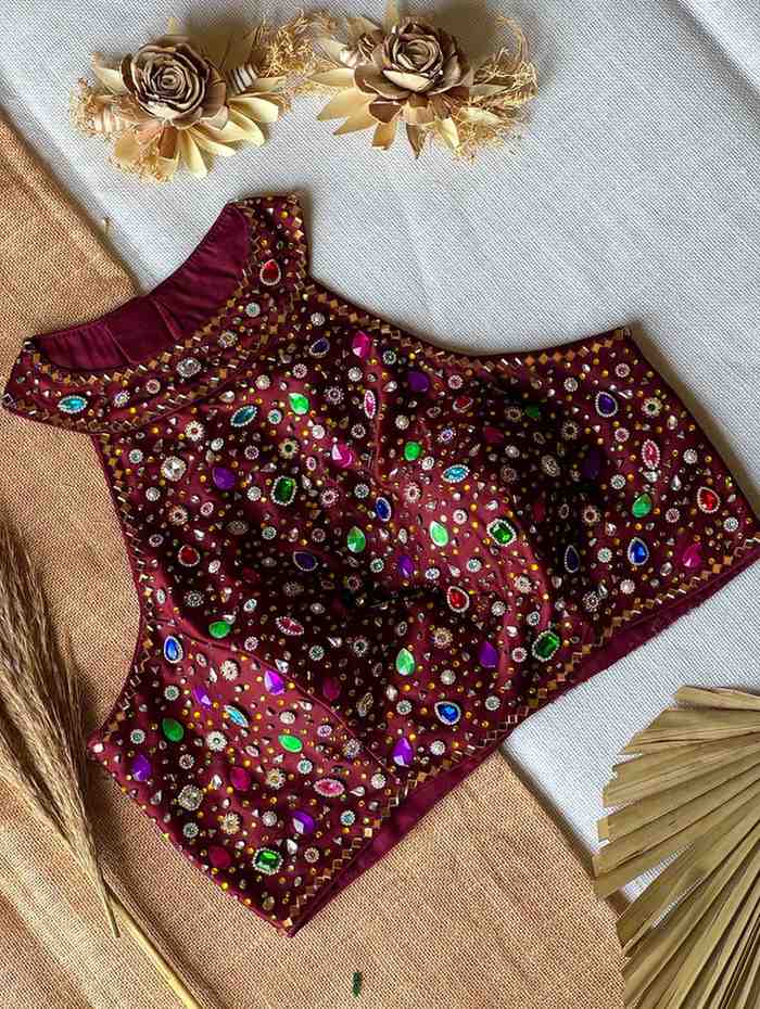 Multicolour Stone Bead Blouses