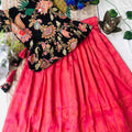 Kid's Crepe Silk Lehengas