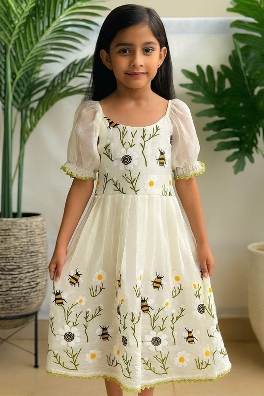 Kid's Crush Organza Gown