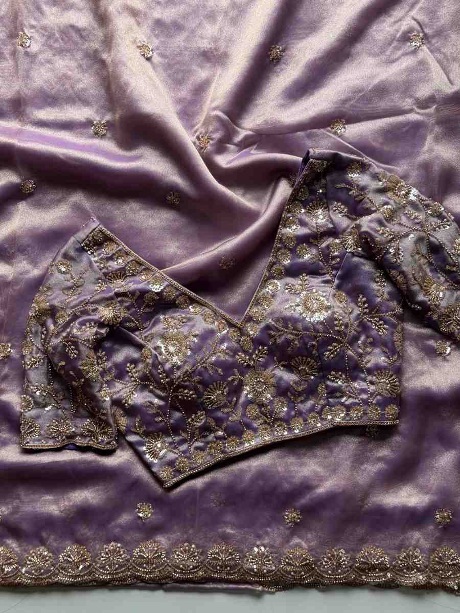 Fancy Banarasi tissue sarees by Arhas Couture