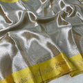 Fancy Banarasi tissue brocade saree – colour 2 – Arhas Couture