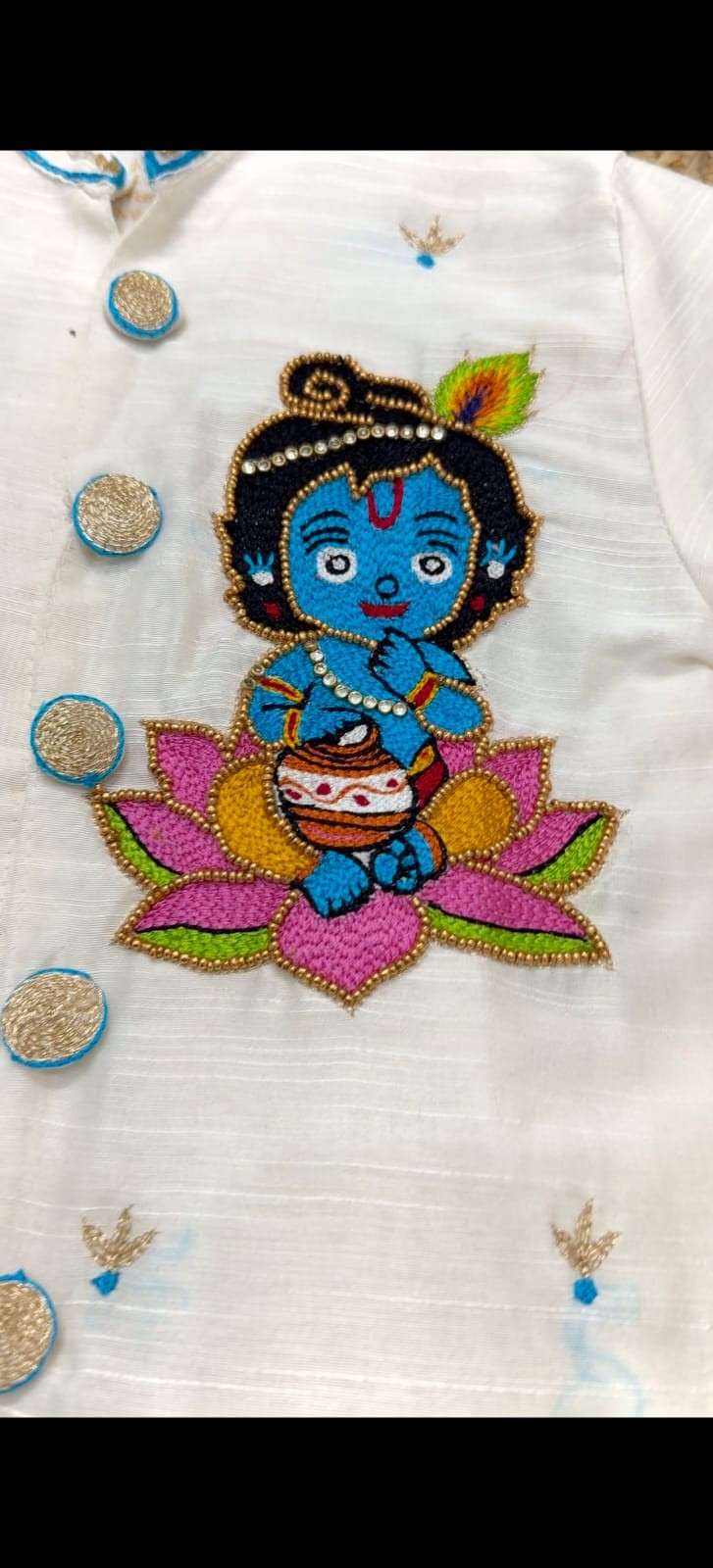 Raw silk family outfits by Arhas Couture