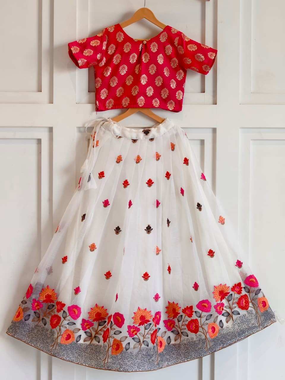 Kid's Silk Blend Lehenga