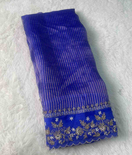 Fancy Kora tissue saree – colour 2 – Arhas Couture