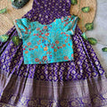 Kids soft Dola silk gowns by Arhas Couture