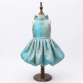Kids space silk frock with Swarovski crystals – 6 months to 15 years – Arhas Couture