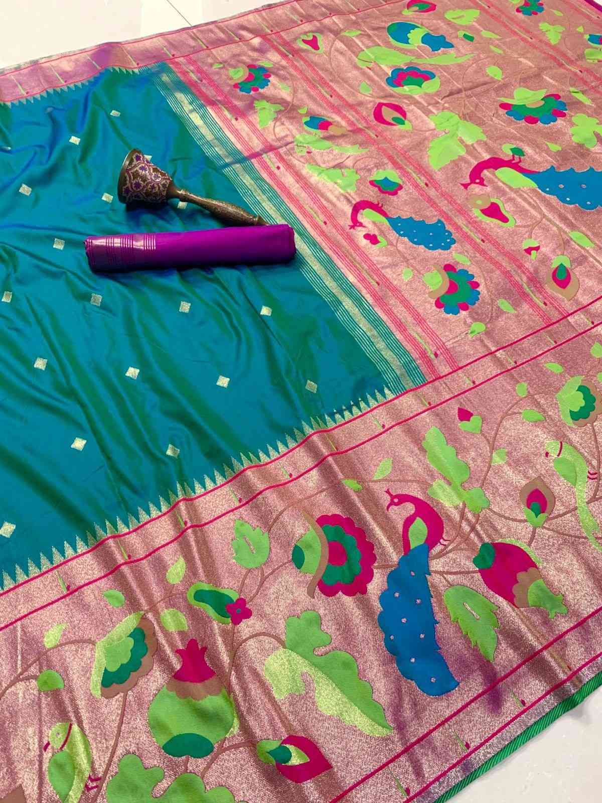 Kanjeevaram Paithani Silk Sarees