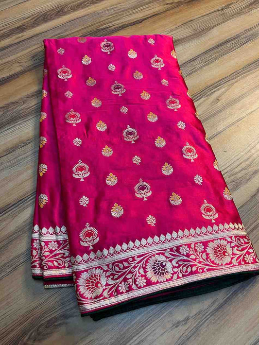 Mashru Satin Silk Sarees