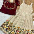 Kids soft Banarasi silk lehengas by Arhas Couture