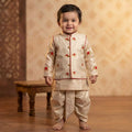 Raw silk family outfit – colour 1 – Arhas Couture