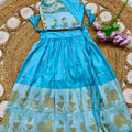 Kid's Banarasi Pichwai Lehengas
