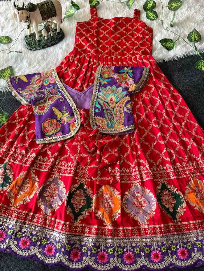 Kids Viscose gown – colour 1 – Arhas Couture