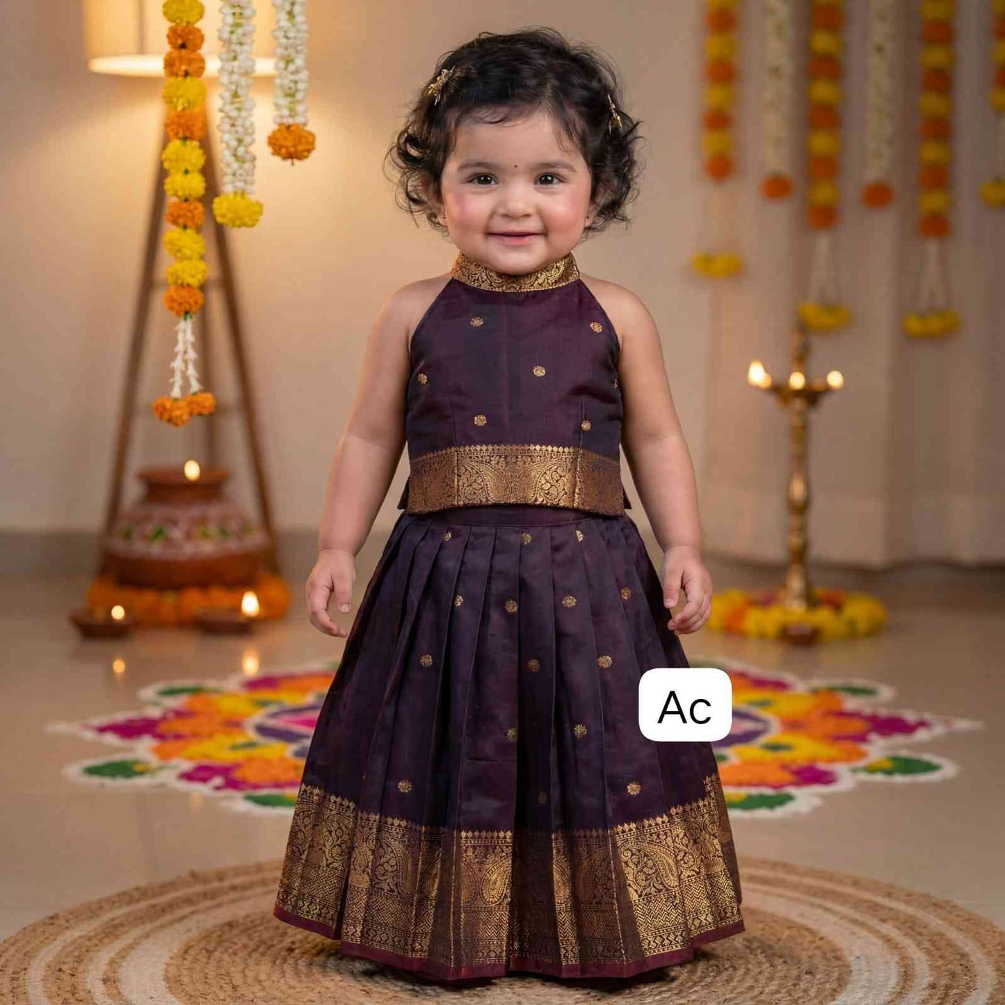 AC's semi silk family outfit – colour 1 – Arhas Couture