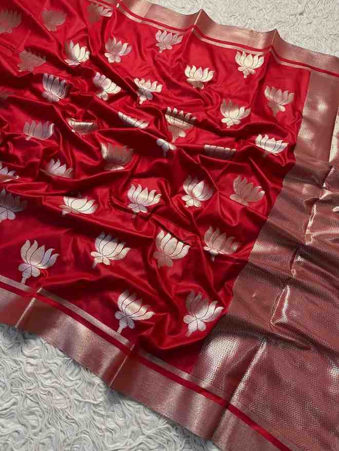 Banarasi Katan Soft Silk Saree