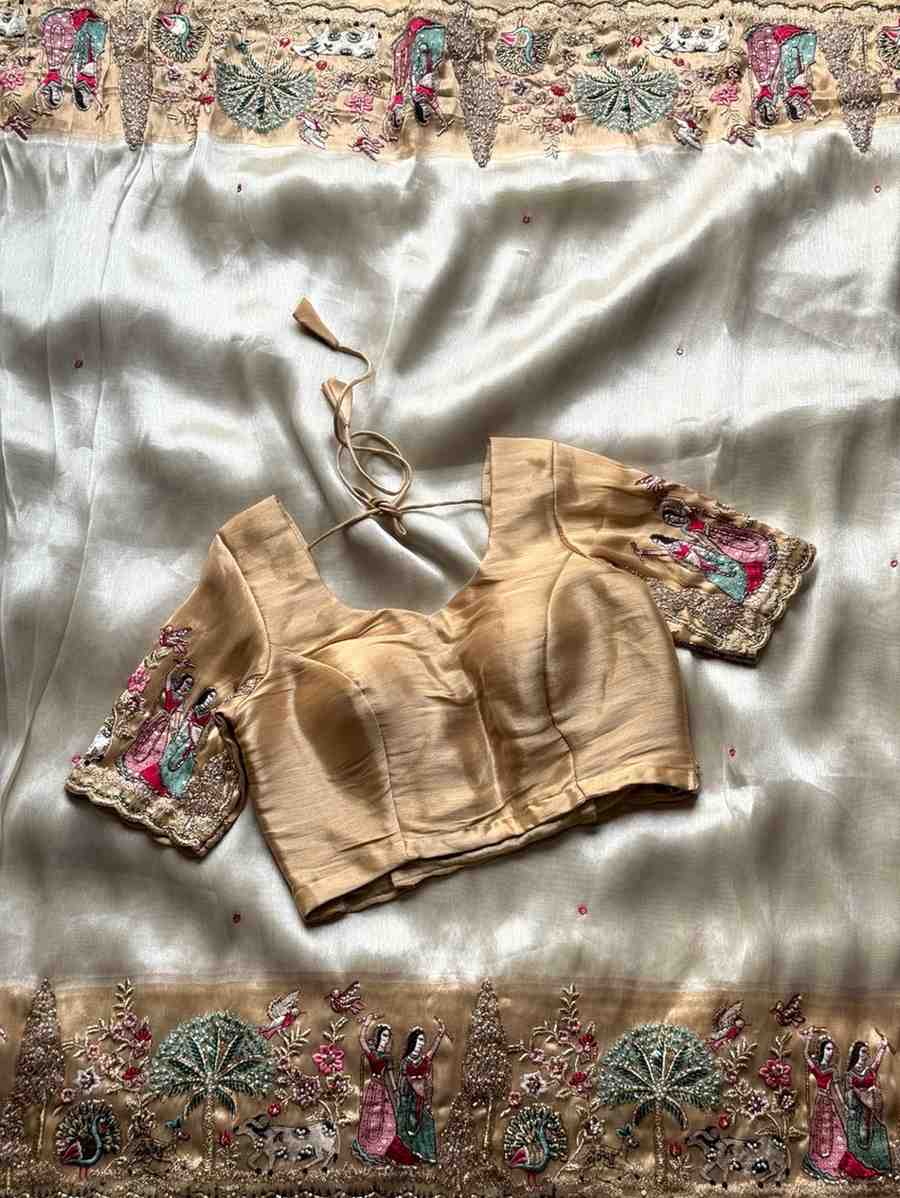 Soft Tissue Silk Saree