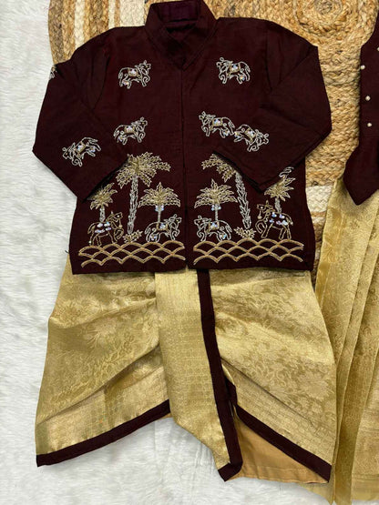 Semi Kanchi Tissue Family Combo