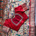 Banarasi Paithani Silk Saree