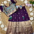 Kid’s Paithani Muniya Lehengas