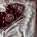 Fancy Uppada silk patch work sarees by Arhas Couture
