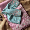 Tissue Silk Work Saree