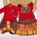 Semi Gadwal family outfit – colour 4 – Arhas Couture