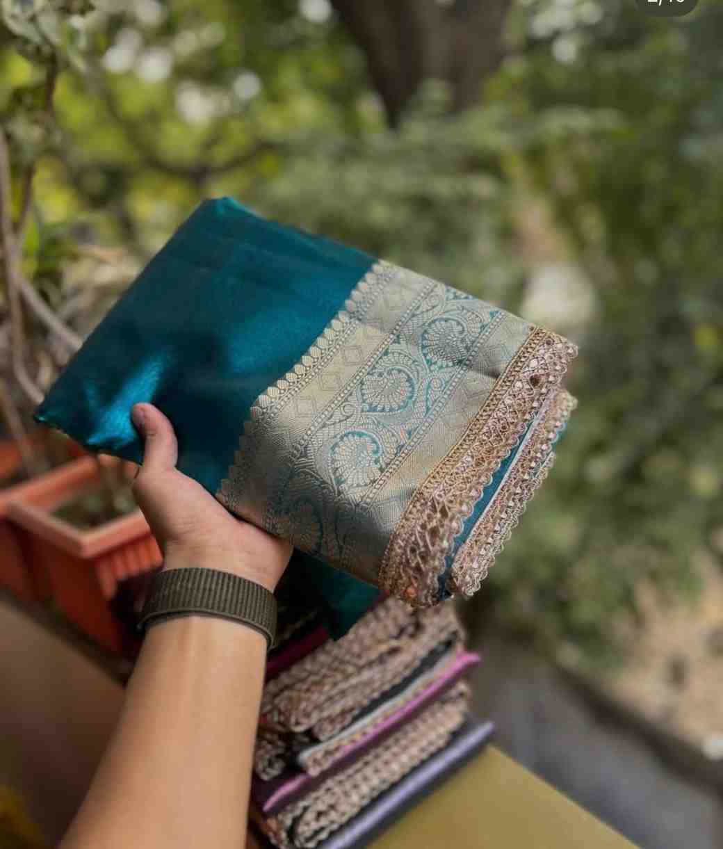 Banarasi Tissue Silk Sarees Demo