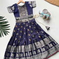 Kid's Kanchi Soft Silk Lehengas