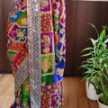 Fancy floral Georgette saree – colour 1 – Arhas Couture